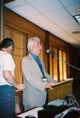 Gary speaks at banquet